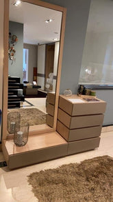 Mirror Console Dressing Cabinet